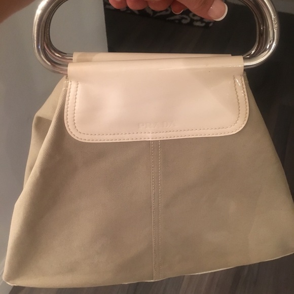 Prada Handbags - PRADA canvas handbag